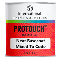 Vauxhall Petrol Metallic Code 77U Neat Basecoat Car Spray Paint